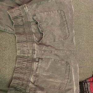 stretchy jean material pants